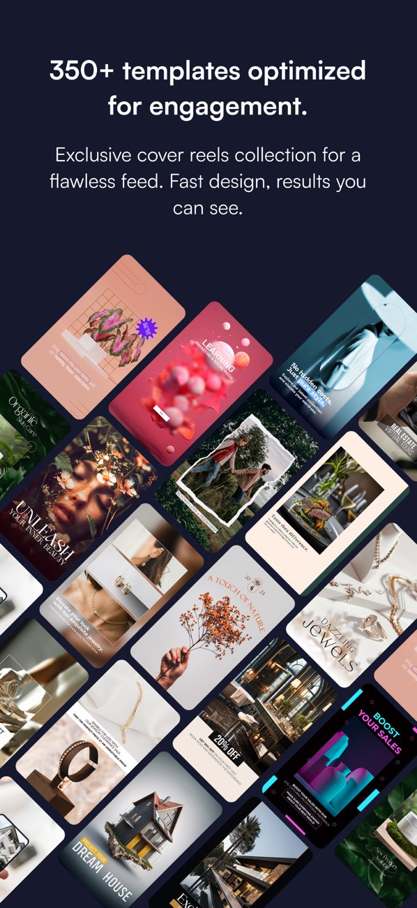 Boia Stories app screenshot showing a short-form video creation flow